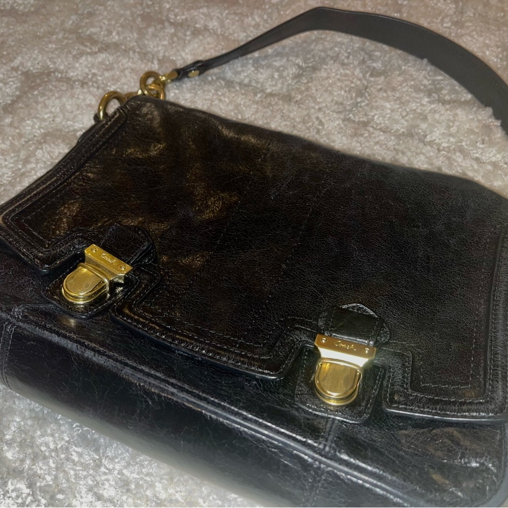 Vintage COACH hand bag - Picture 2 of 6